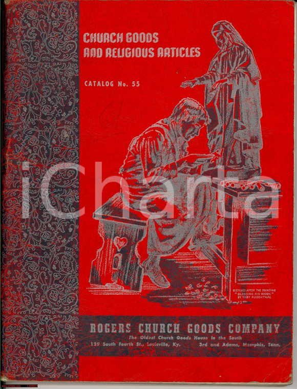 1954 LOUISVILLE (KY) Catalogo articoli religiosi ROGERS