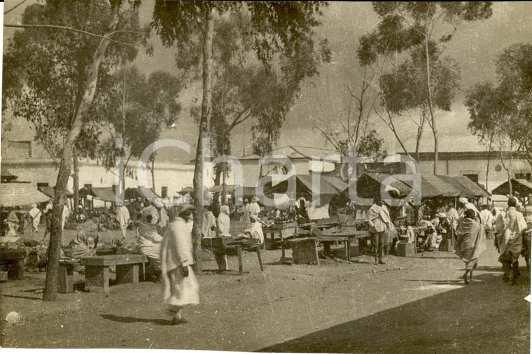 1936 MACALLE' (ETIOPIA) Nel mercato riprende commercio