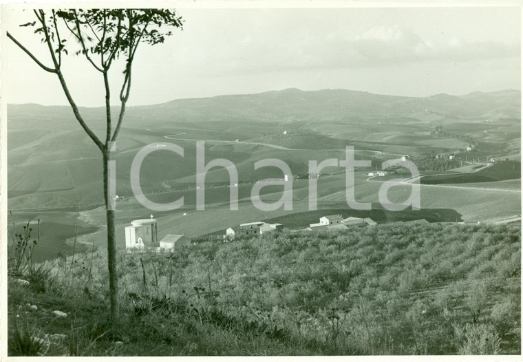 1940 CALTANISSETTA Veduta Borgo Gigino GATTUSO da Villaggio GARISTOPPA *Foto