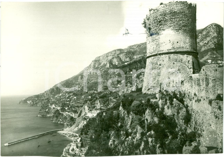 1934 AMALFI (SA) Veduta Torre Normanna *VERA FOTOGRAFIA