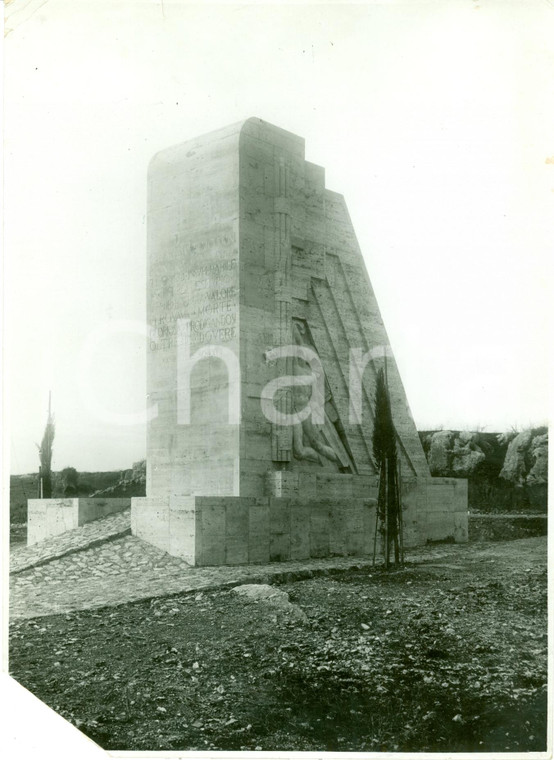 1928 GUIDONIA MONTECELIO (RM) Monumento Alessandro GUIDONI *Foto DANNEGGIATA