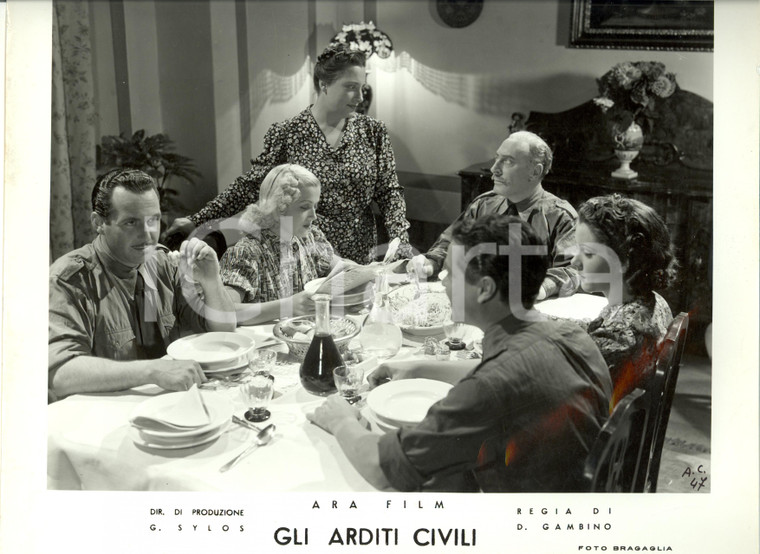 1940 GLI ARDITI CIVILI Guido CELANO Daniela DREI Giovanna SCOTTO *Foto di scena