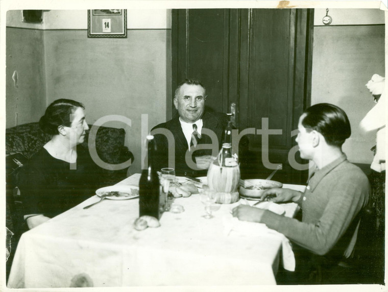 1938 MILANO Famiglia milanese partecipa a Lotteria TRIPOLI *Fotografia