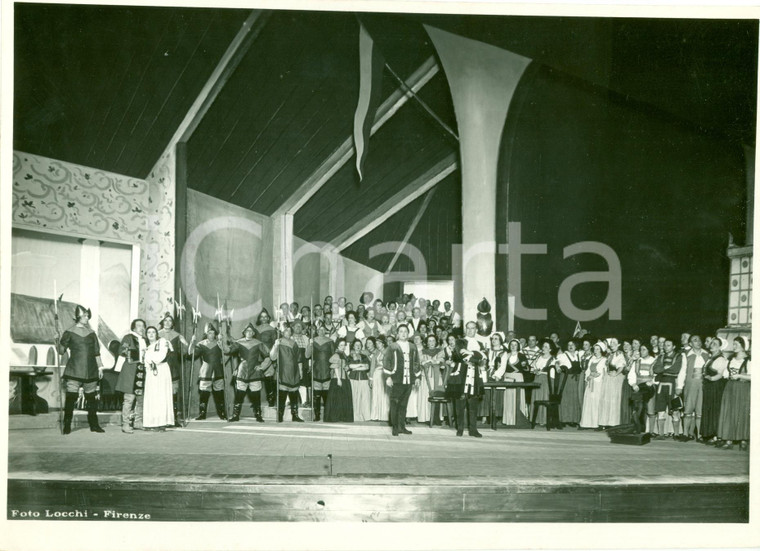 1937 FIRENZE Maggio Musicale Cast LUISA MILLER Giuseppe VERDI *Foto teatro