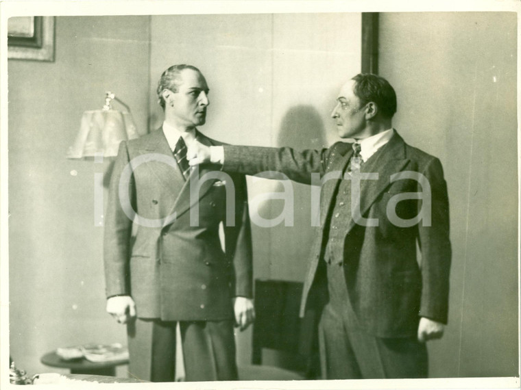 1937 MILANO TEATRO MANZONI Ruggeri RUGGERI Sansone di Henri BERNSTEIN Fotografia