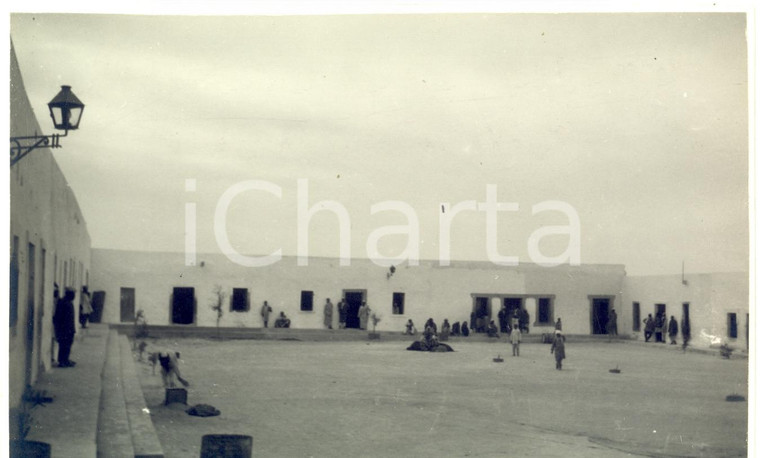 1932 BREGA (LIBIA) Veduta della Piazza del Mercato *Foto ANIMATA