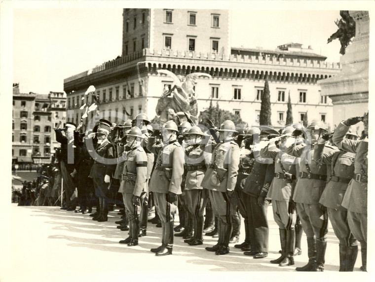 1932 ROMA MILITE IGNOTO Vittorio Emanuele III Emilio de BONO anniversario guerra