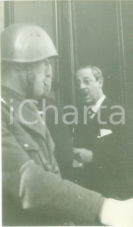 1936 ROMA Ambasciatore brasiliano GUERRA-DUVAL alla Camera per Trionfo Armi