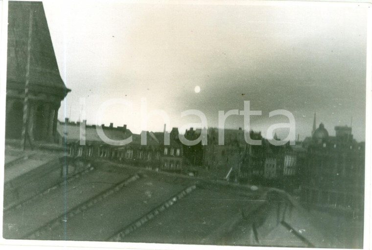 1945 KOLN WW2 Veduta della città dopo i bombardamenti *Fotografia