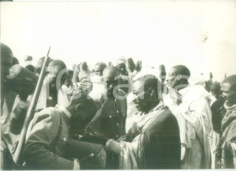1937 MACALLÈ (ETIOPIA) Gruppo di ascari durante una cerimonia *Fotografia