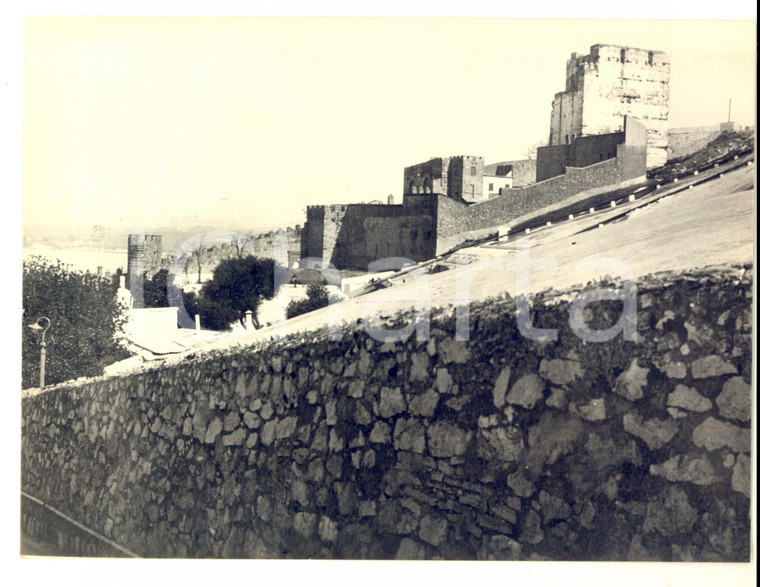 1971 GIBILTERRA Veduta panoramica *Fotografia ARTISTICA  24x19 cm