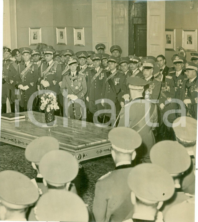 1938 MILANO Duca di BERGAMO comandante del Corpo d'Armata *Fotografia