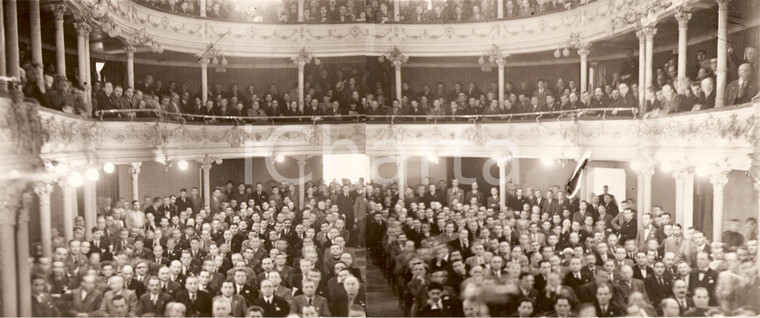 1936 MILANO TEATRO FILODRAMMATICI Raduno patriottico dei mutilati *Foto DOPPIA