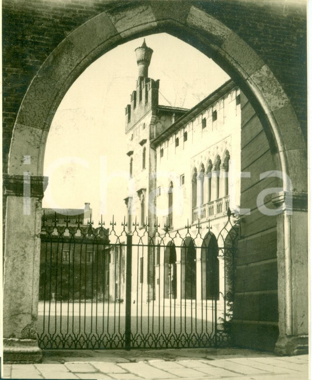 1939 THIENE (VI) Scorcio del Castello PORTO COLLEONI THIENE *Fotografia