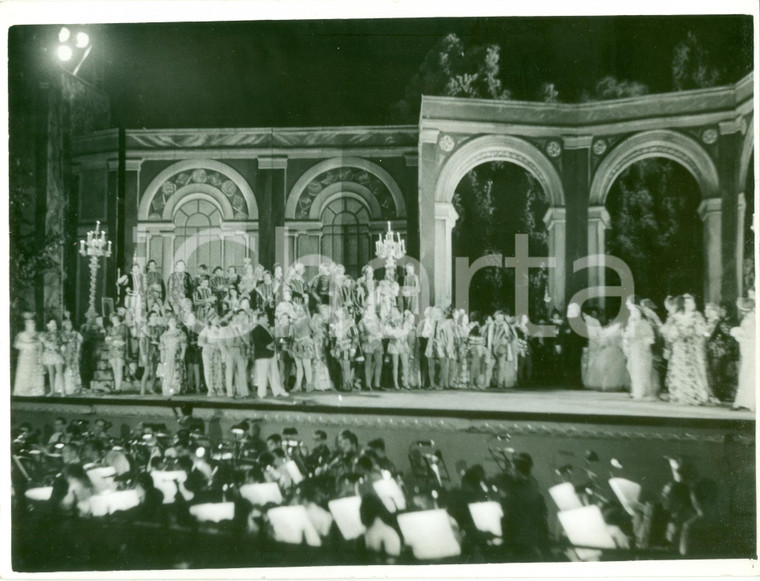 1937 MILANO Estate Musicale Teatro Prima del RIGOLETTO Giuseppe VERDI Fotografia