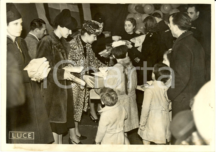 1939 ROMA Planetario - Befana Fascista per orfani di guerra *Fotografia