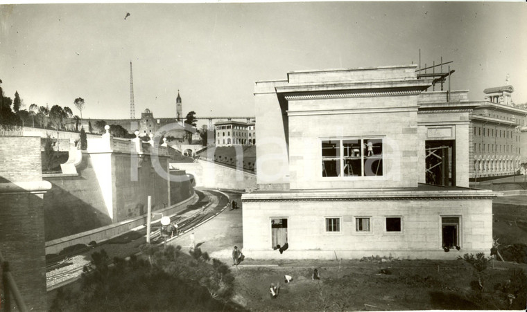 1932 CITTA' DEL VATICANO Lavori per impianti ferroviari e nuova stazione *Foto