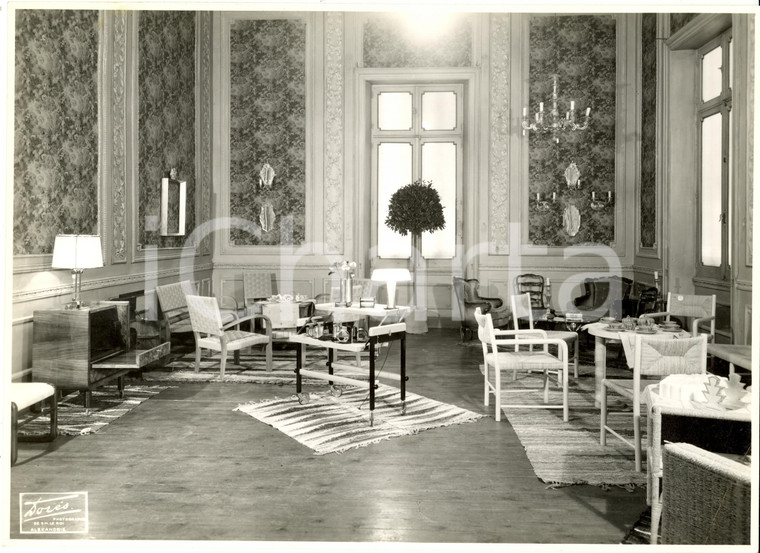 1938 ALESSANDRIA D'EGITTO Mostra Artigianato Italiano - Sala Mobilio *Fotografia