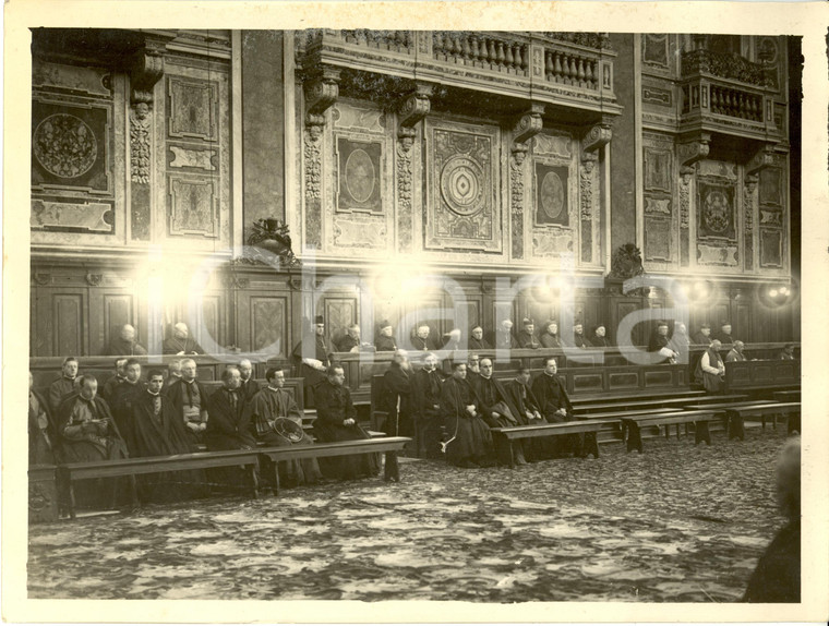 1929 ROMA Sacro Collegio Cardinalizio TEDEUM Giubileo Pio XI *Fotografia