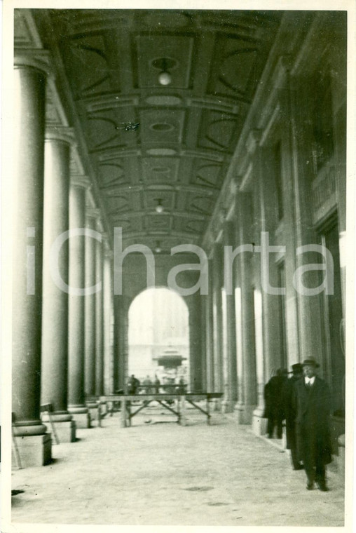 1933 MILANO Galleria palazzo TELERIE GHIDOLI in via ARCIVESCOVADO *Foto ANIMATA