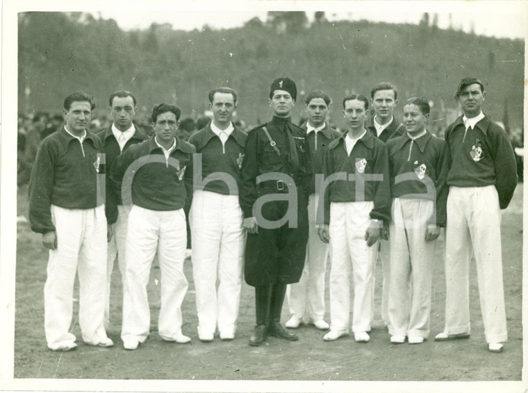 1934 MILANO Fiduciari esteri Littoriali SPORT *Fotografia