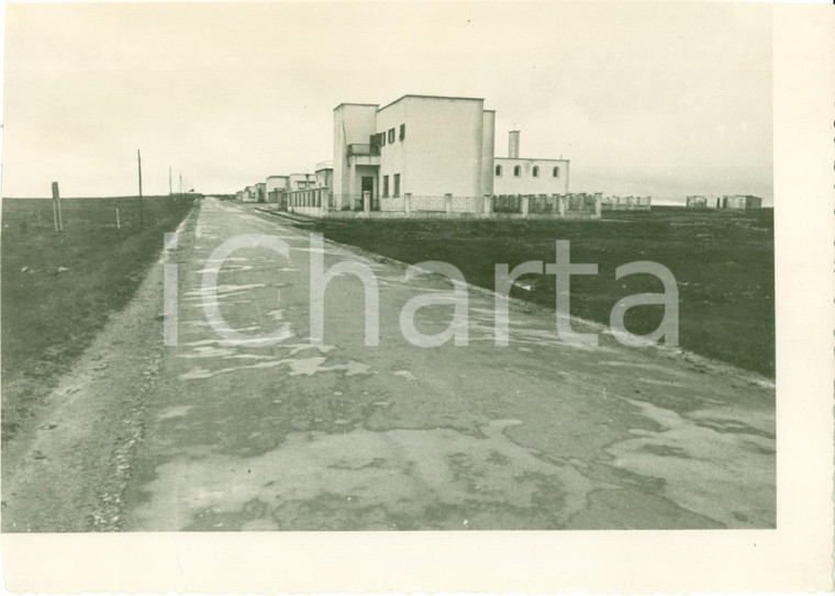 1937 VILLAGGIO LUIGI DI SAVOIA (LIBIA) La nuova Strada Litoranea *Fotografia