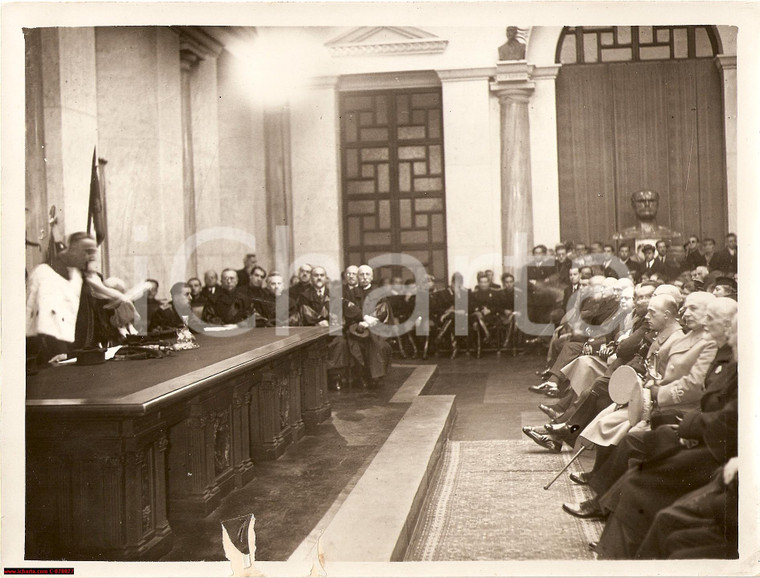 1936 MILANO Inaugurazione A. Accademico Alberto PEPERE