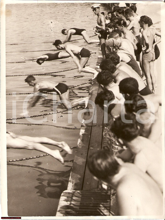 1936 Milano Lido - Gara nuoto Balilla e Avanguardisti