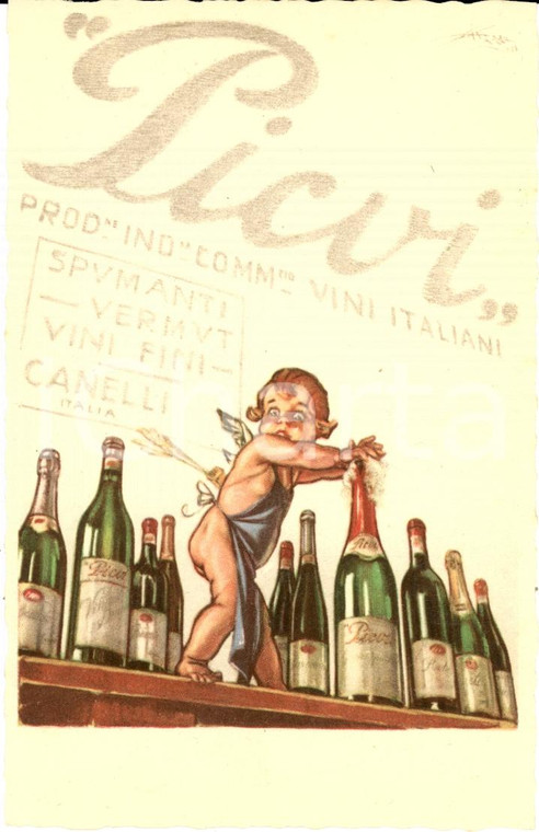 1950 ca CANELLI (AT) Vini e spumanti PUGNI & COPPO FP