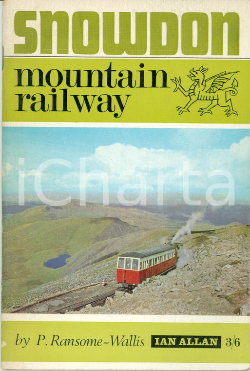 1969 P. RANSOME WALLYS Mountain Railways SNOWDON Illustrato