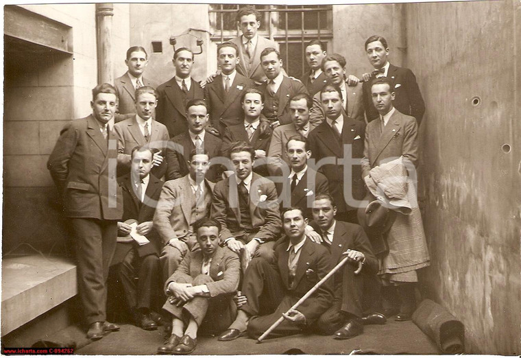 1930 Genova Scuola Ingegneria Navale *Foto Laureandi