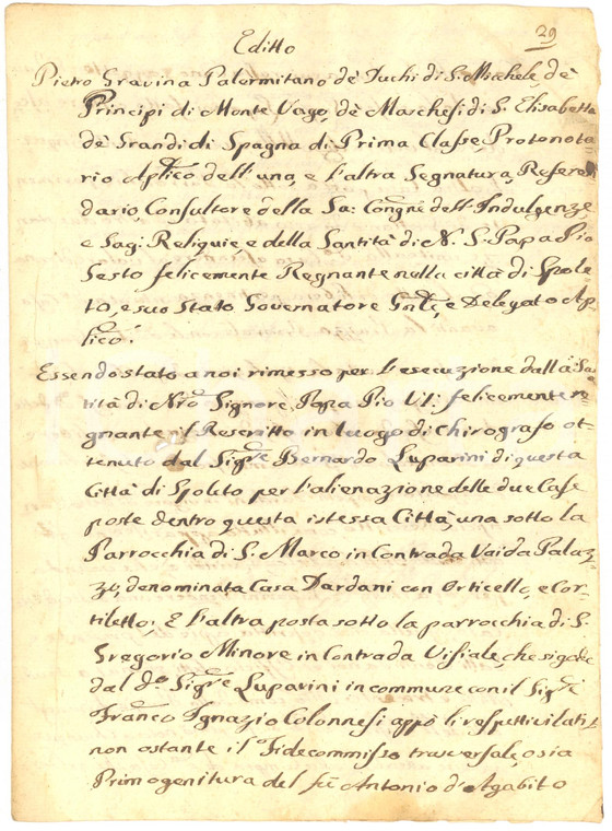 1792 SPOLETO (PG) Vendita case DARDANI e COLONNESI