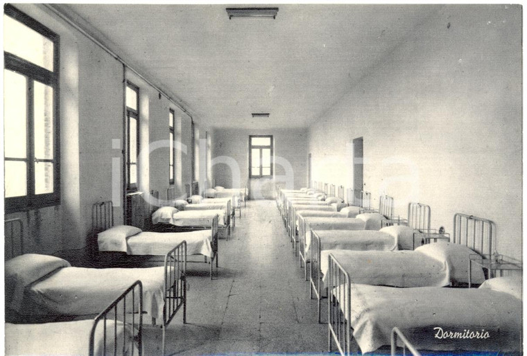 1950 ca BOSCOMARENGO (AL) Dormitorio Villaggio dei Fanciulli REGINA PACIS FG NV