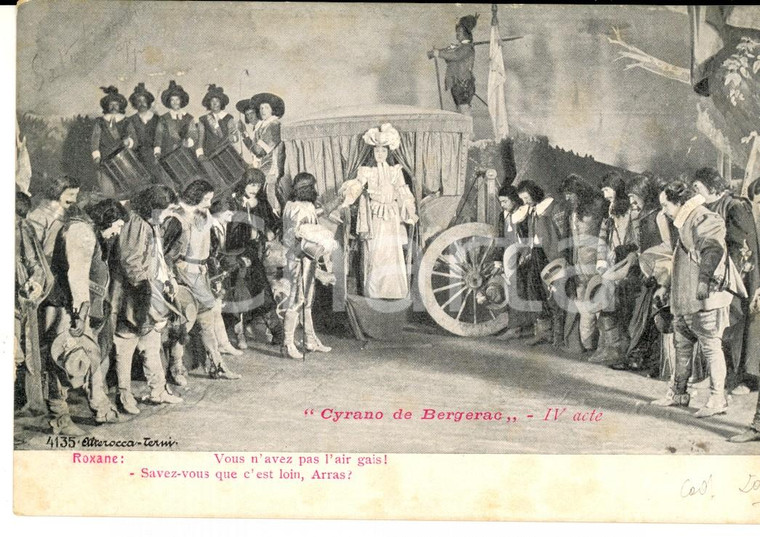 1905 OPERA CYRANO DE BERGERAC IV acte - Roxane: Vous n'avez pas l'air gais"