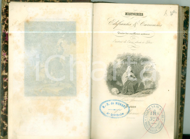 1871 Abbé BAUDRAND Histoires édifiantes et curieuses Nouvelle édition Volume