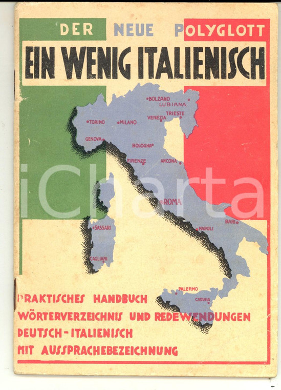 1942 Der neue polyglott - Ein wenig Italienisch *Ed. Guide NOVI LIGURE