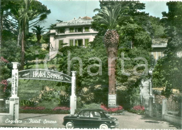 1960 ca COGOLETO (GE) Pensione ristorante Hotel SERENO *Cartolina FG NV