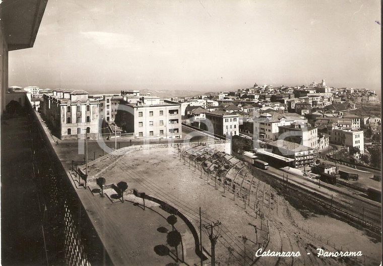 1958 CATANZARO Panorama della città *Cartolina FG VG