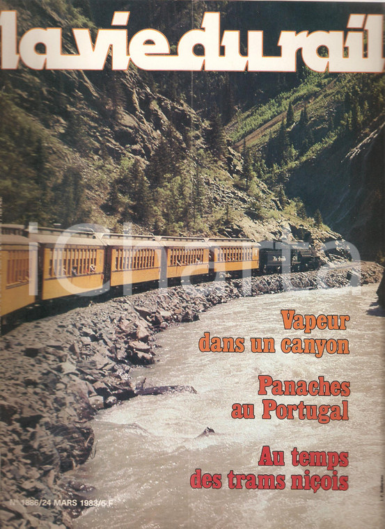 1983 VIE DU RAIL n.1886 Durango and Silverton Narrow Gauge Railroad *Rivista