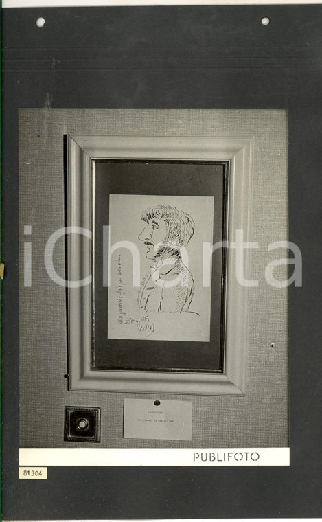 1950 LONDON Tournée TEATRO SCALA Mostra verdiana - Autoritratto DONIZETTI *Foto