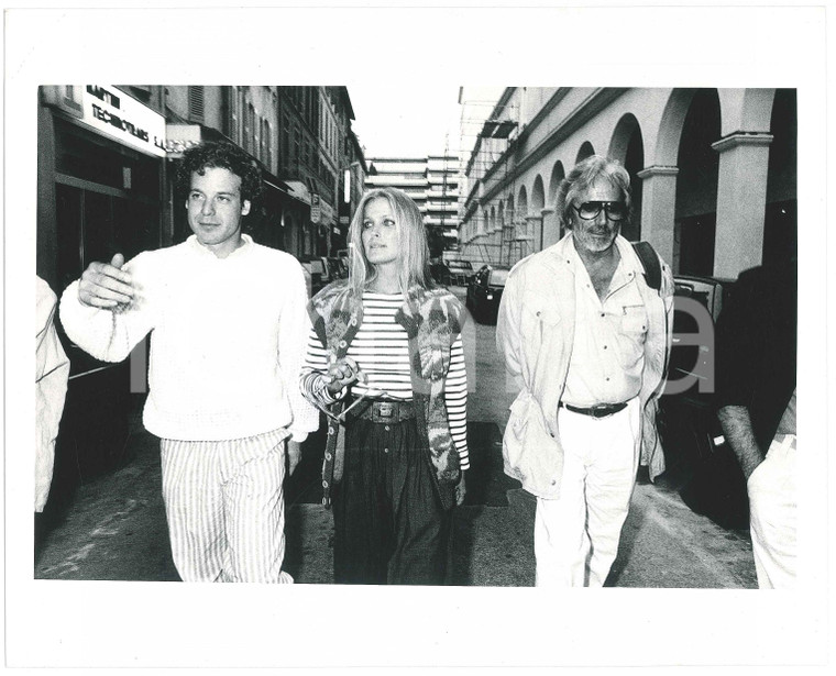 1987 CANNES John e Bo DEREK visitano la città - Fotografia 20x25 cm