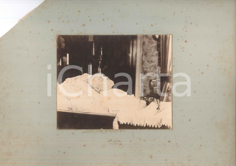 1904 TORINO Santorre DEROSSI DI SANTAROSA - Ritratto sul letto di morte (1) Foto
