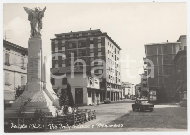 1967 POVIGLIO Monumento Caduti della GRANDE GUERRA Via Indipendenza - Cartolina