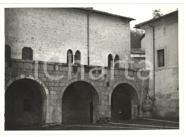 1971 COLLEPARDO Certosa di TRISULTI - Porticato *Foto VINTAGE 18x13 cm
