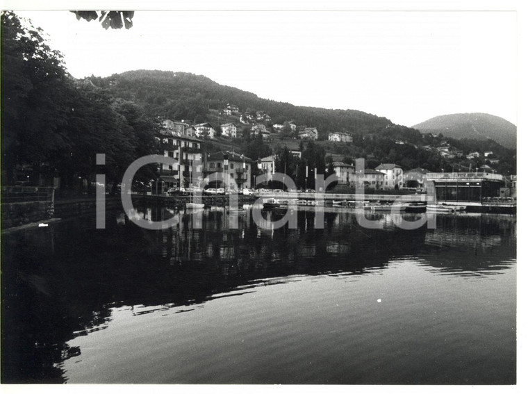 1982 BASELGA DI PINE' (TN) Lago della Serraia - Veduta panoramica *Foto 18x13 cm