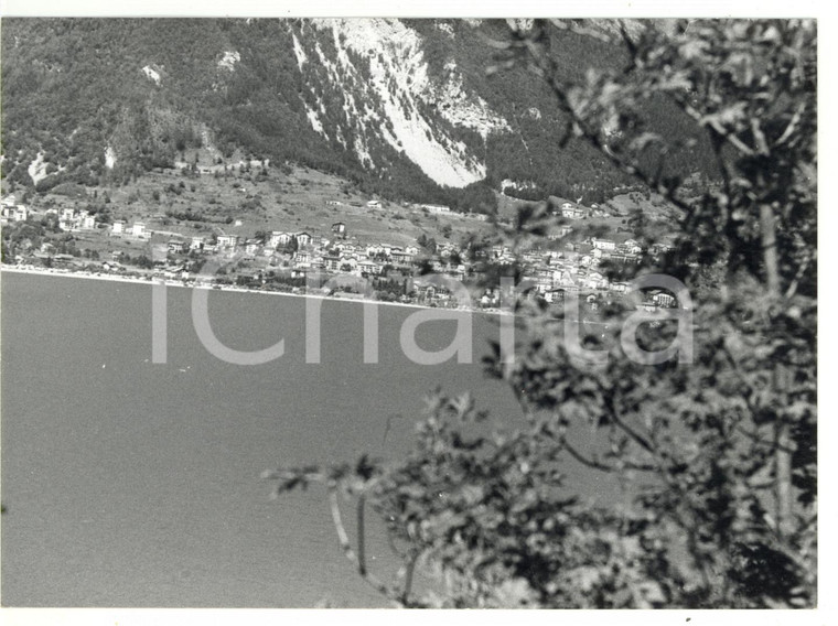 1982 LAGO DI MOLVENO (TN) Veduta panoramica - Fotografia VINTAGE 18x13 cm