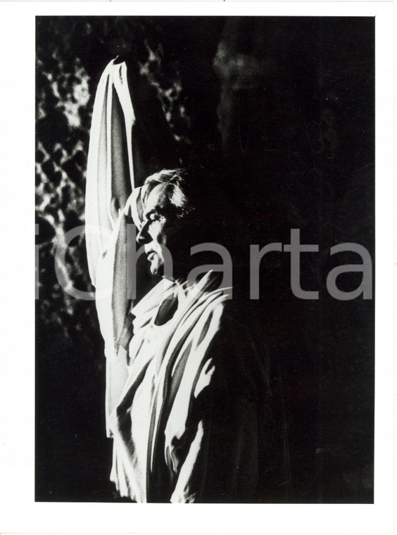 1985 ca ITALIA TEATRO - Giorgio ALBERTAZZI - Ritratto dell'attore *Foto 18x24 cm