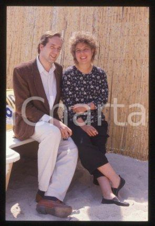 35mm vintage slide* 1990 ca ITALIA Fiorella INFASCELLI & Vanni RICOTTINI (32)