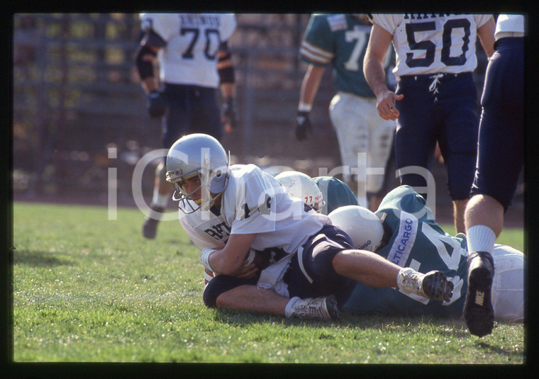 35mm vintage slide* 1994 ANCONA FOOTBALL DOLPHINS Marche vs RHINOS Milano (2)