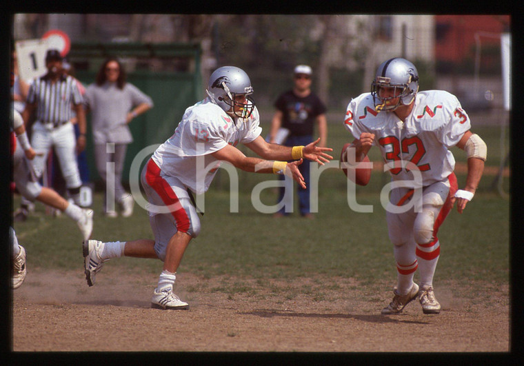 35mm vintage slide* 1995 ca FOOTBALL BLACKHAWKS Cernusco vs REDSKINS Verona (6)